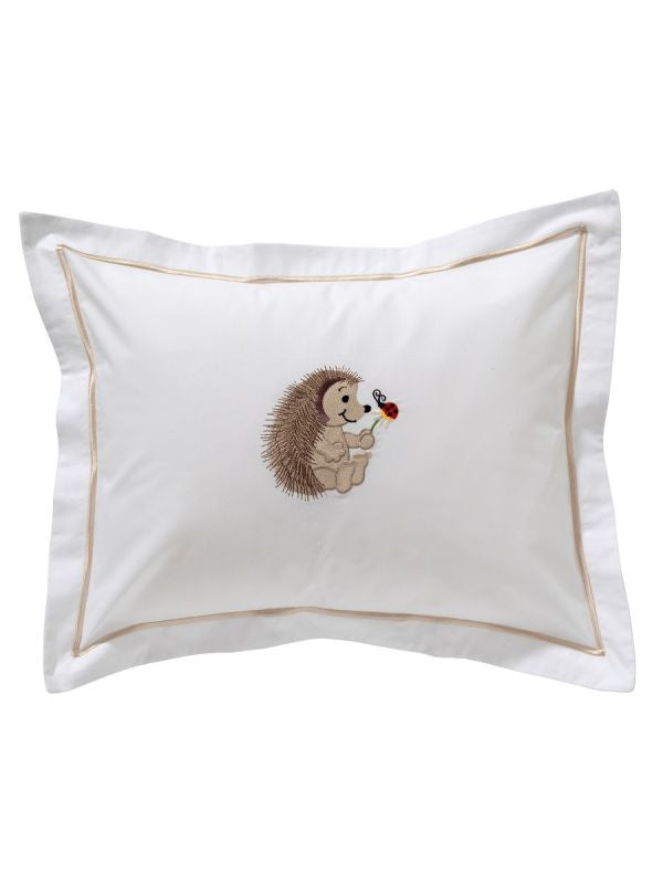 Baby Boudoir Pillow Cover - Hedgehog & Ladybug