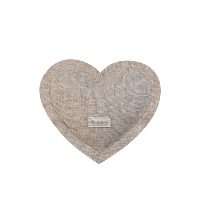 Linen Heart Sachet
