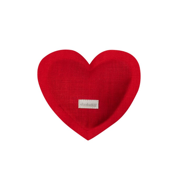 Linen Heart Sachet