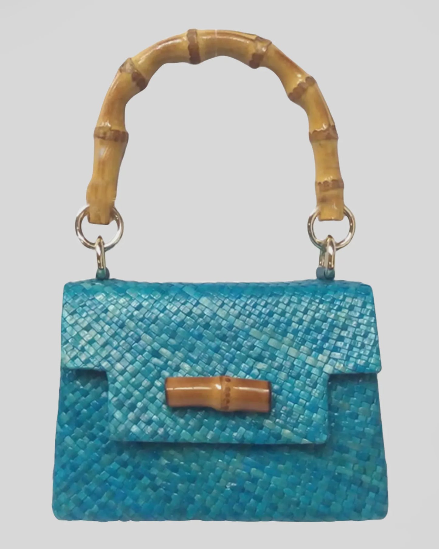 Stella RM Straw Bag in Blue