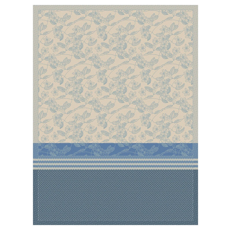 Essentiel Gravure Blue Tea Towel