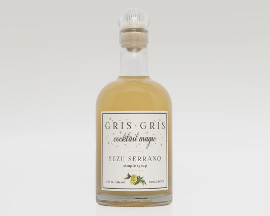 Yuzu Serrano Simple Syrup
