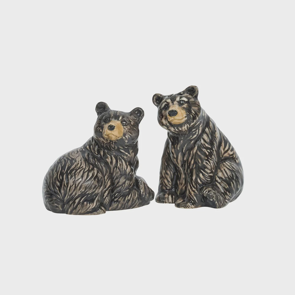 Clever Creatures Black Bear Salt/Pepper Shakers