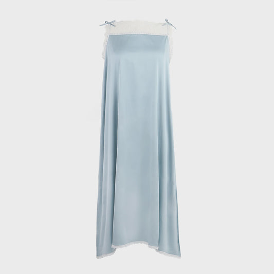 Chloe Lace & Satin Nightgown