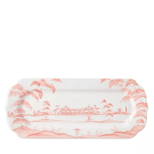 Country Estate Petal Pink 15" Hostess Tray