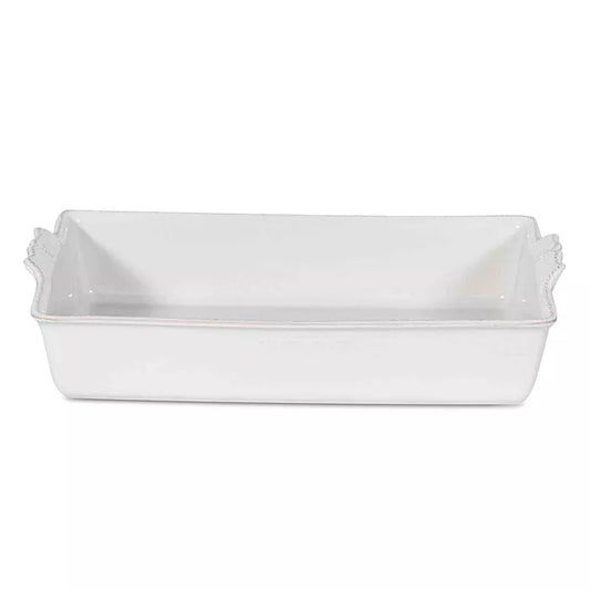 Berry &Thread Whitewash Rectangular Baker