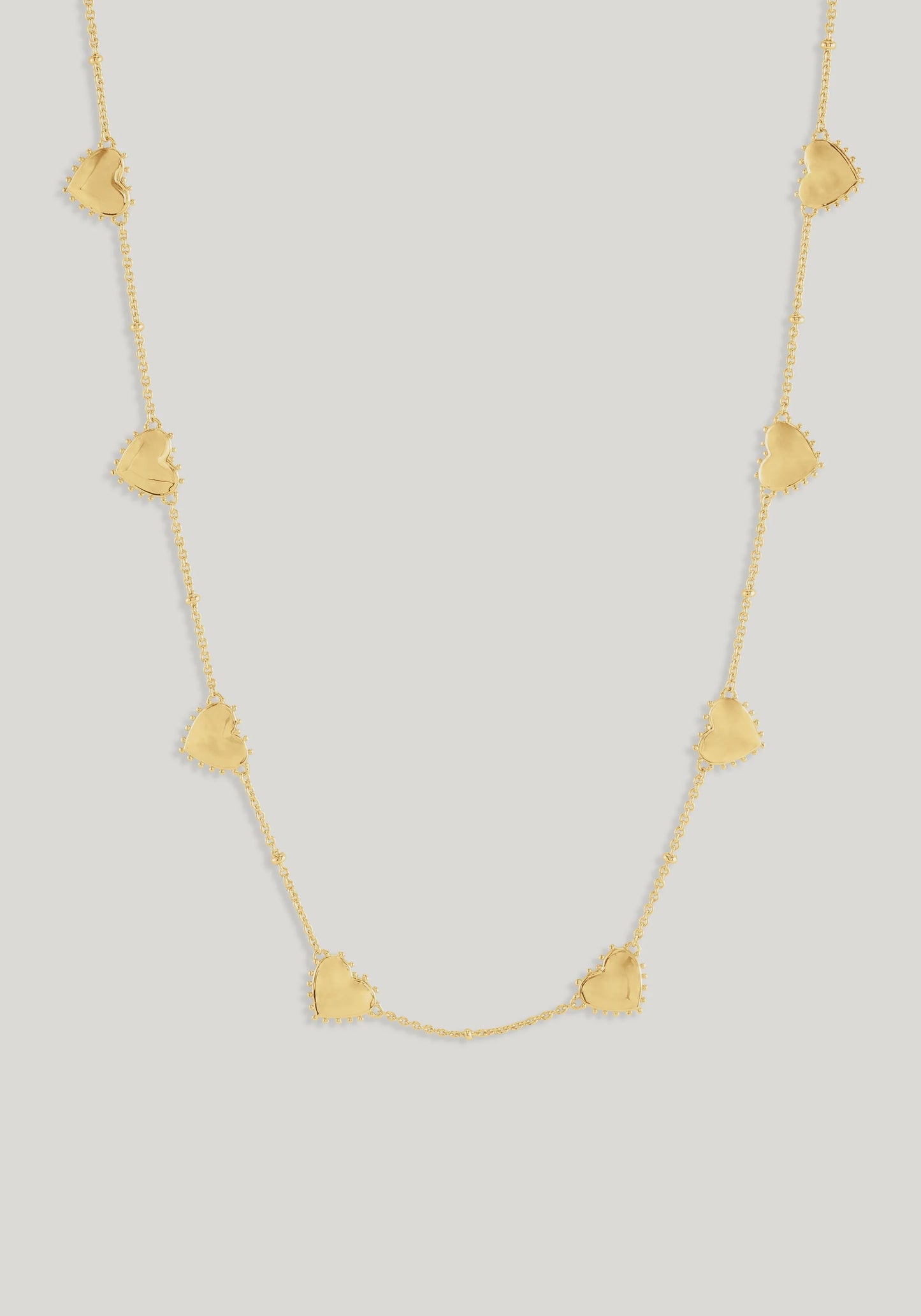Heart Station Necklace