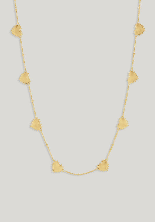 Heart Station Necklace