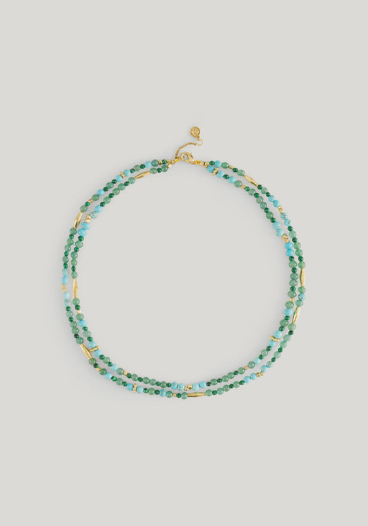 Milos Beaded Necklace