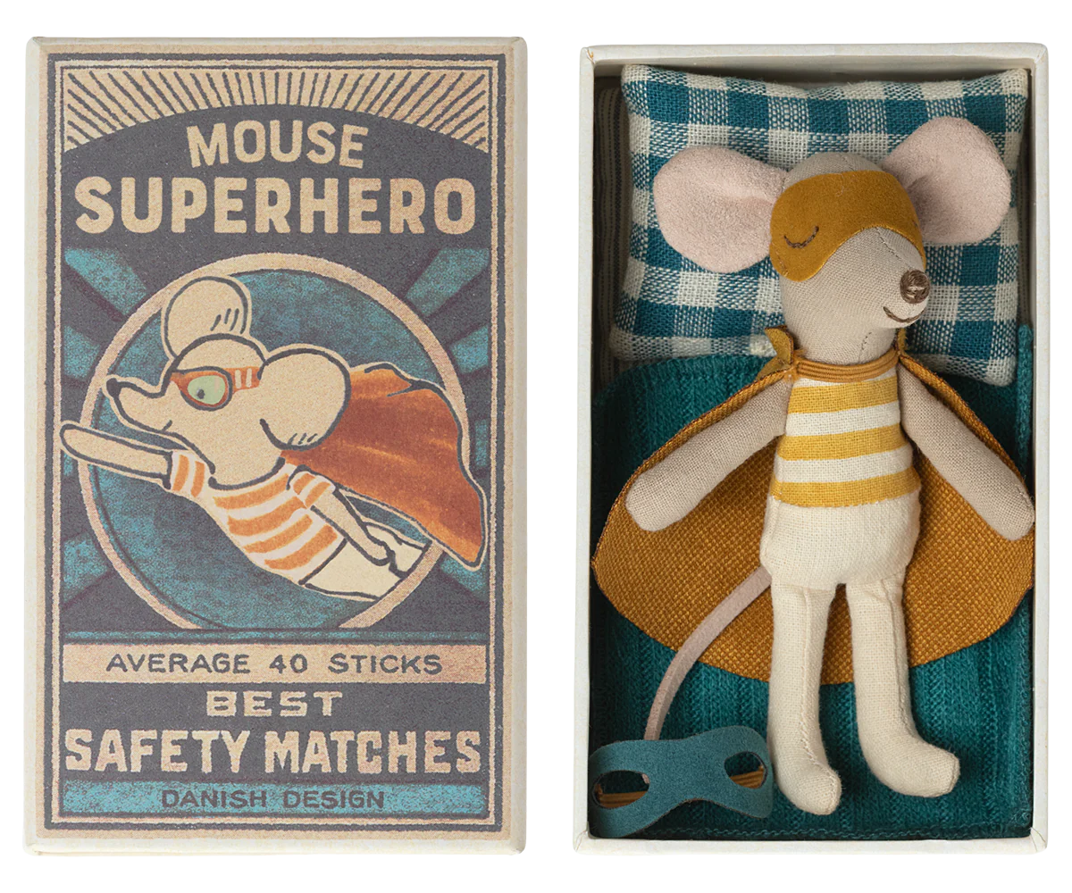 Super Hero Mouse - Little Brother in Matchbox