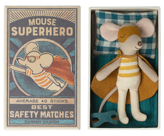 Super Hero Mouse - Little Brother in Matchbox