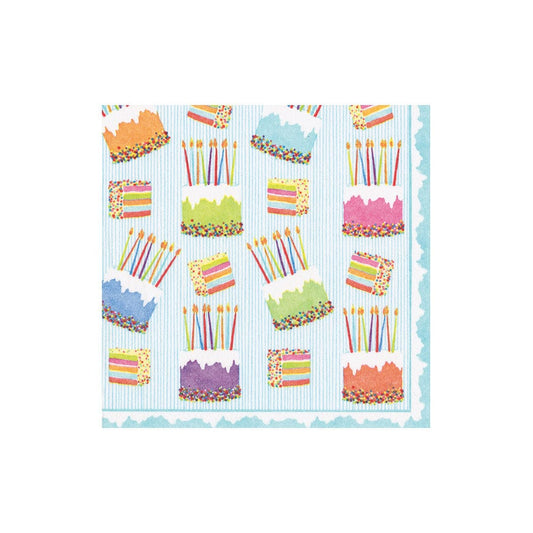 Cake Frosting Cocktail Napkin