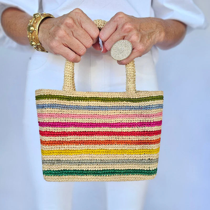 Mini Mae Raffia Bag