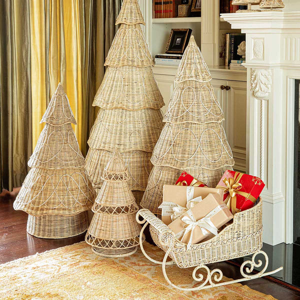 Provence Rattan Whitewash Tree