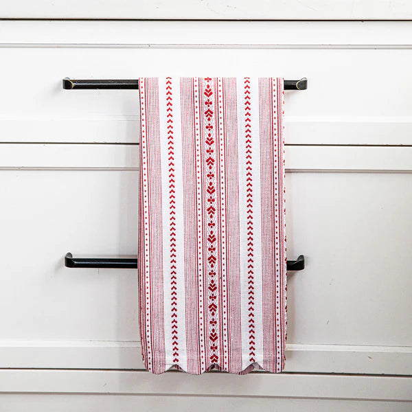 Villa Stripe Kitchen Towel Set/2