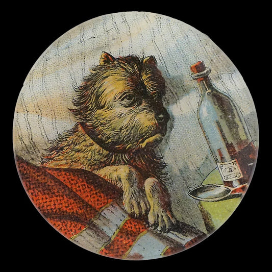 Sick as a Dog 4" Round