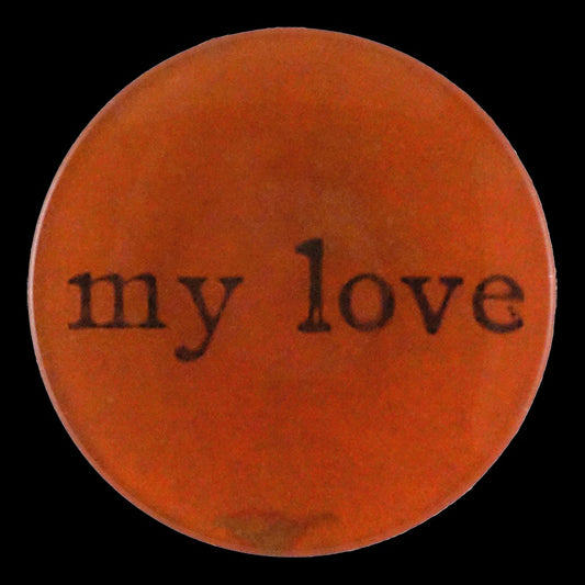 My Love (Red) 4" Round