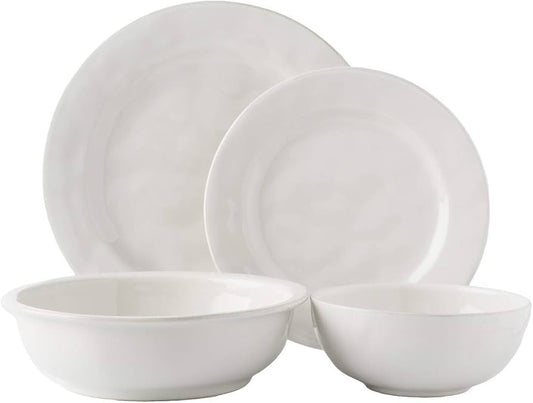 Puro Whitewash 4pc Place Setting