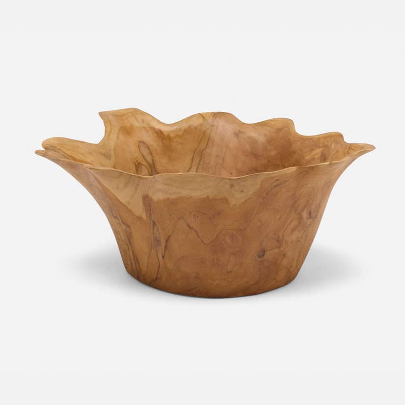 Timothee Teak Wood Fruit Bowl