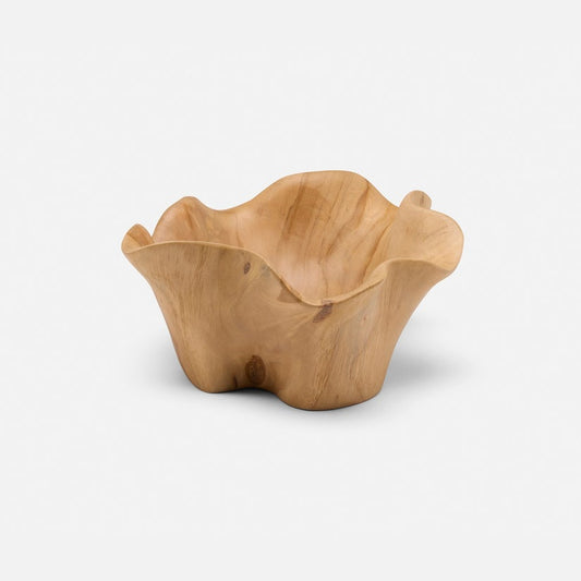 Timothee Teak Wood Fruit Bowl