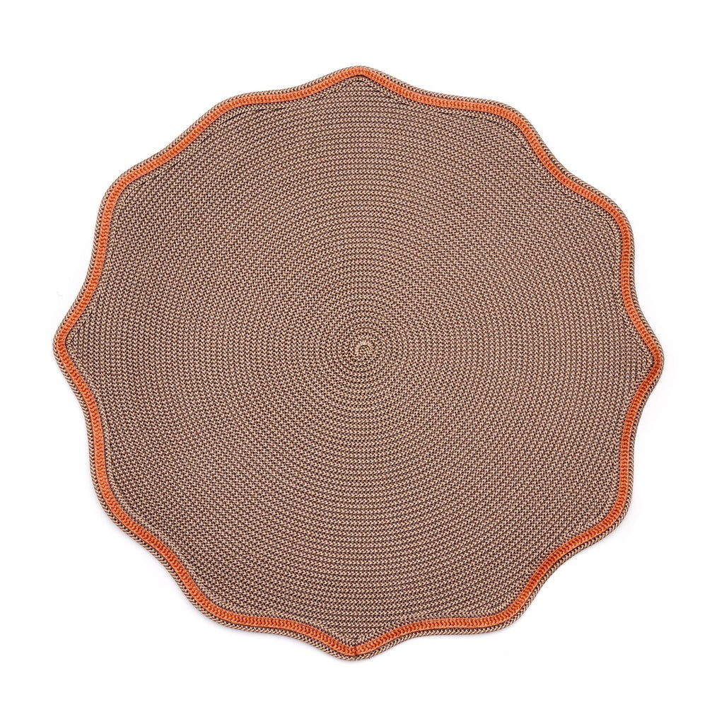 Piped Oxford Placemat