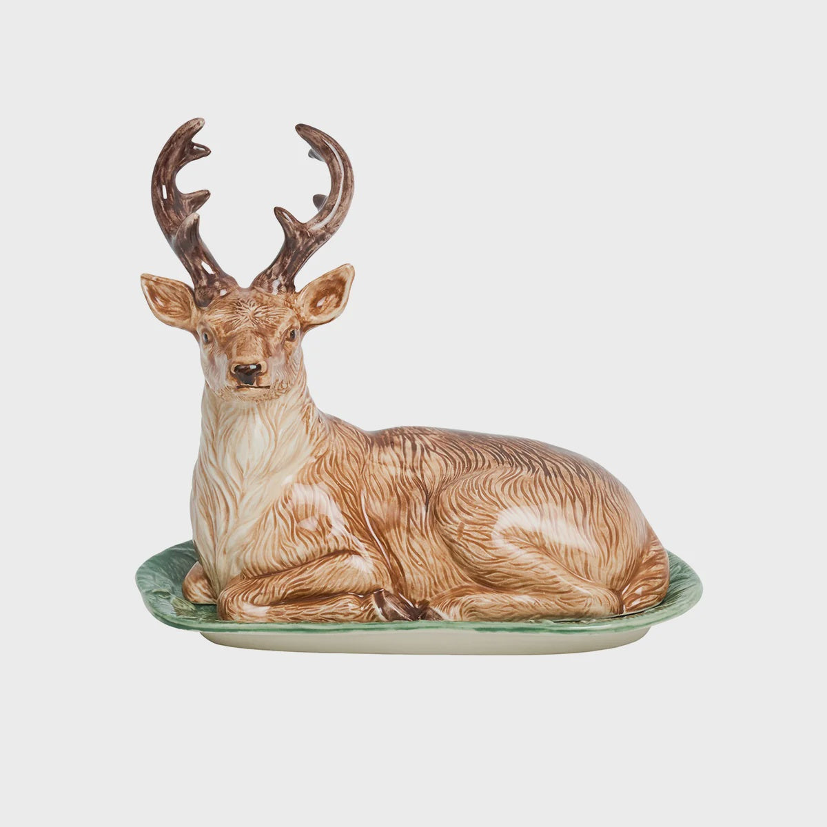Forest Walk Stag Butter Dish