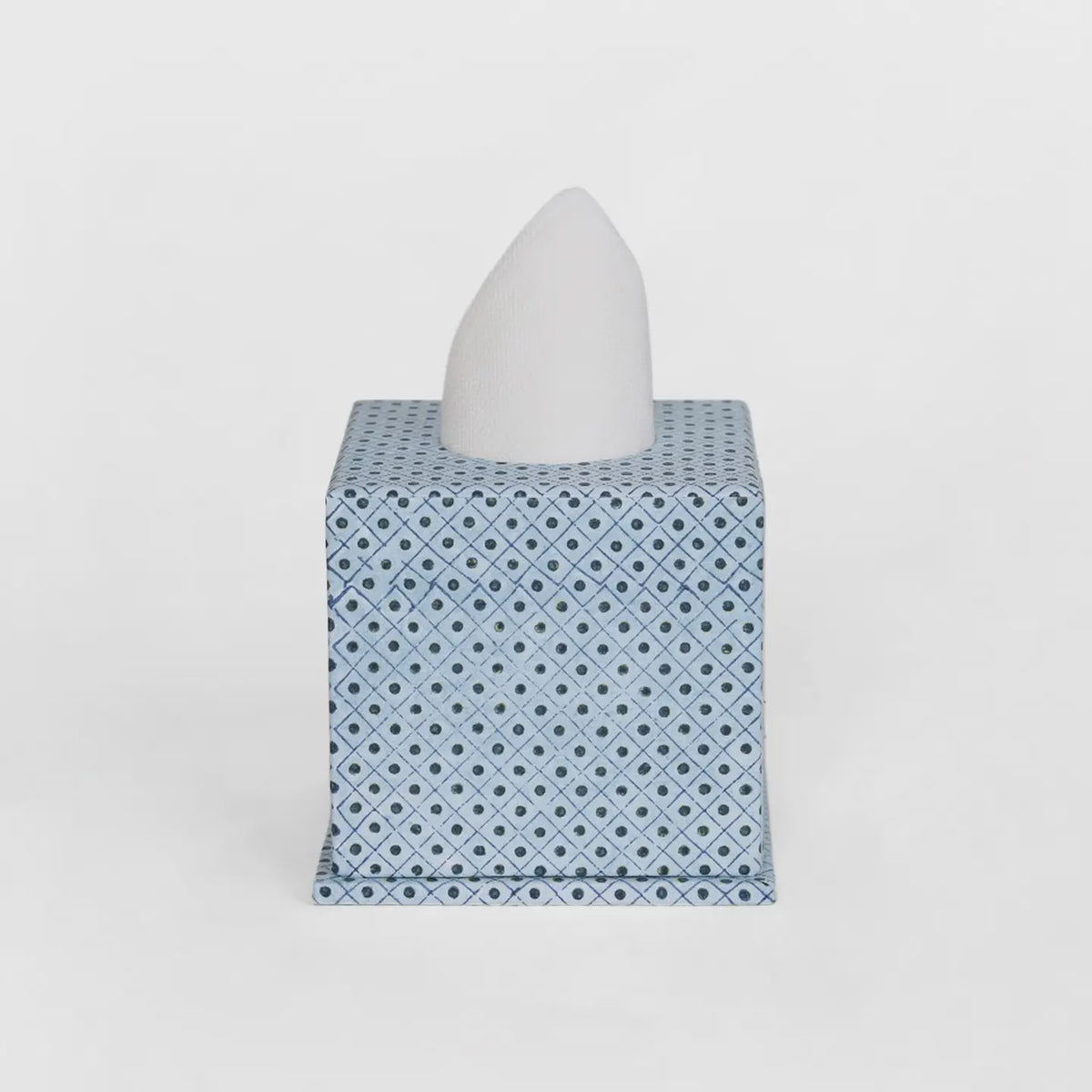 Screen Printed Square Tissue Box