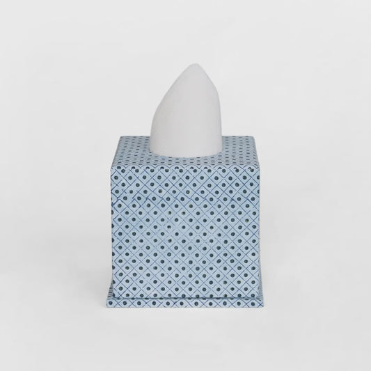 Screen Printed Square Tissue Box