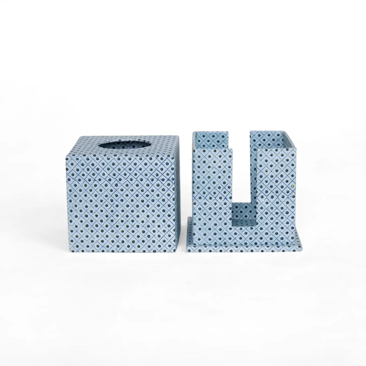 Screen Printed Square Tissue Box
