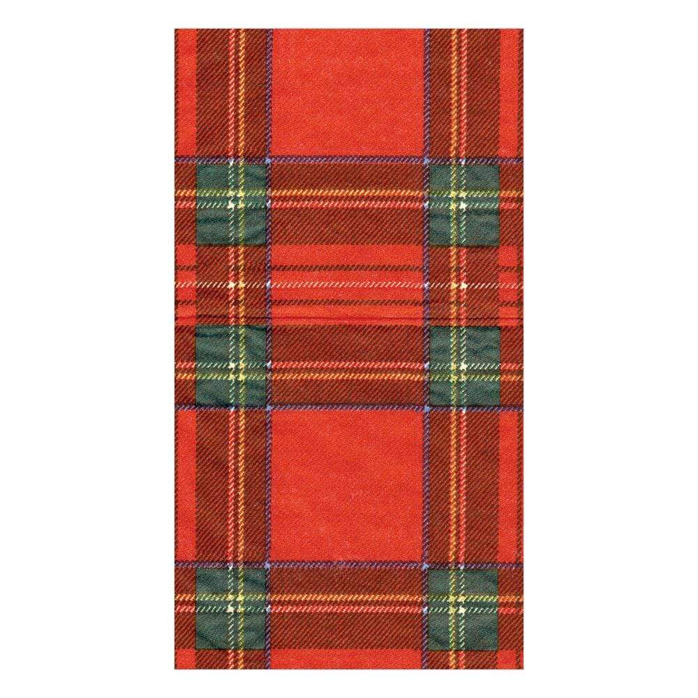 Royal Plaid Guest Towel