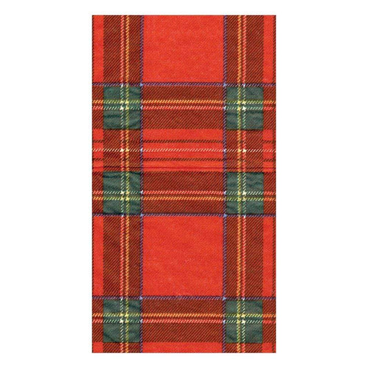 Royal Plaid Guest Towel