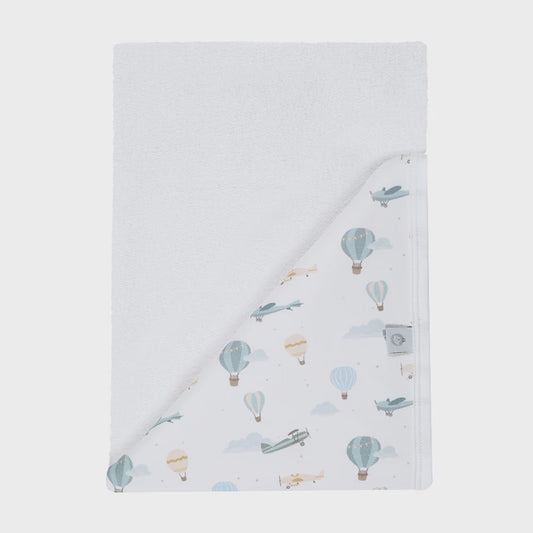 Little Planes Hooded Towel