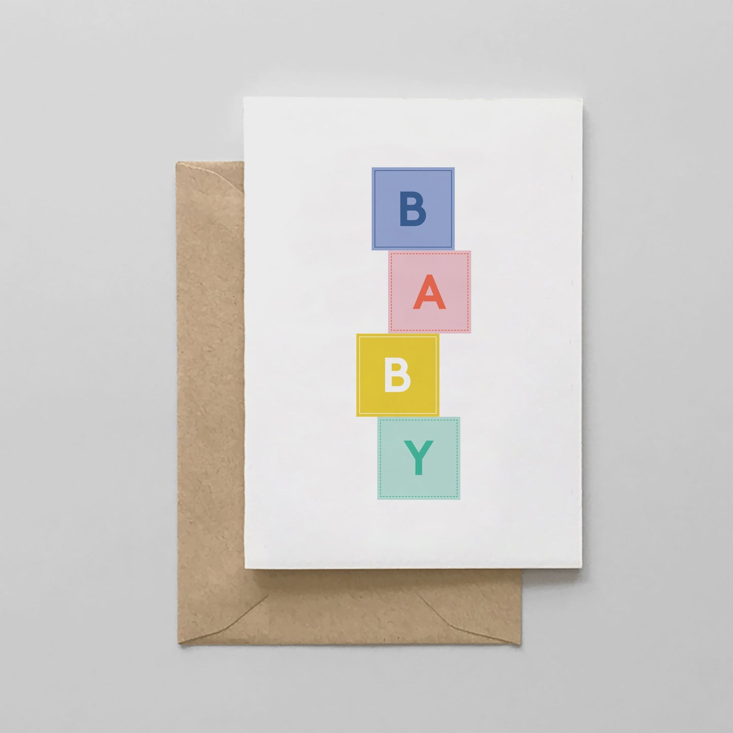 BABY Blocks Card