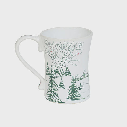 Country Estate Evergreen Winter Frolic Mug