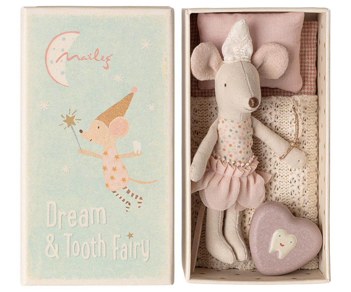 Tooth Fairy Mouse with Box