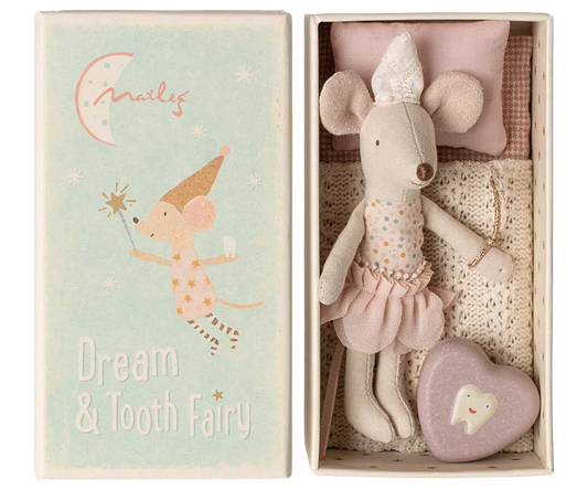 Tooth Fairy Mouse with Box