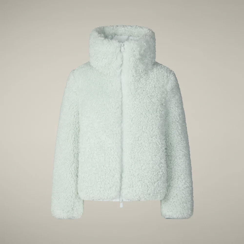 Kennie Faux Sherling Puffer Jacket
