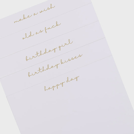 Birthday Notecards