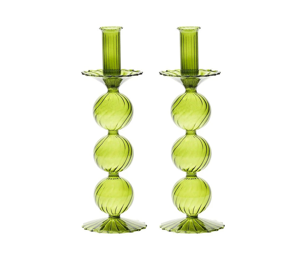 Iris Candlestick Set/2