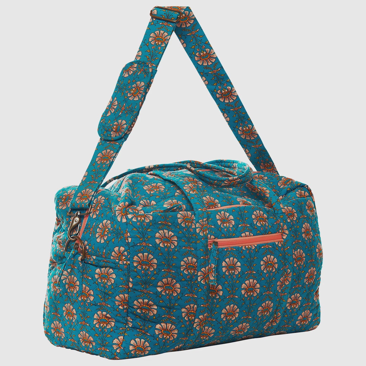 Jeeva Teal Duffle Bag