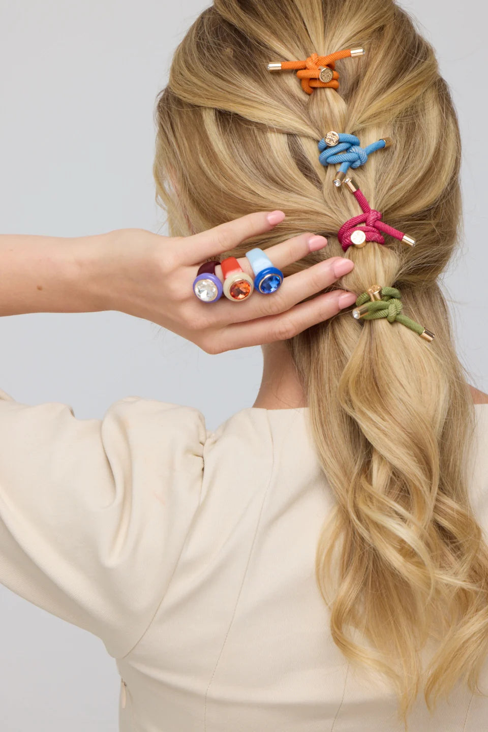 Smith & Co Hair Tie Set/4