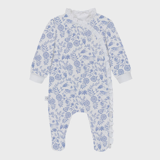 Floral Bunnies Onesie