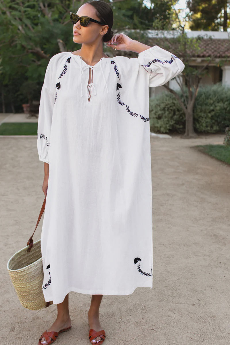 Folk Maxi Dress