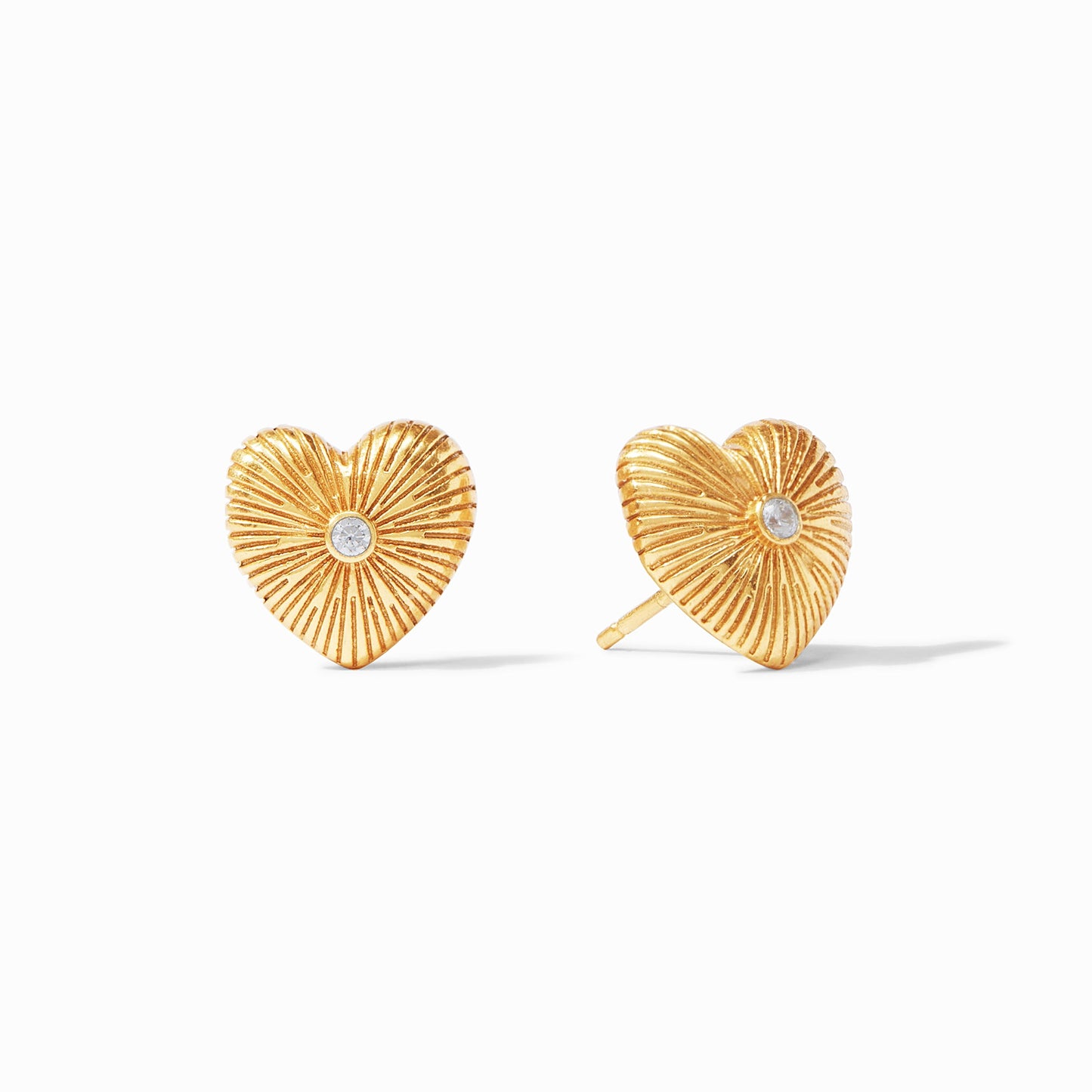 Esme Heart Stud CZ