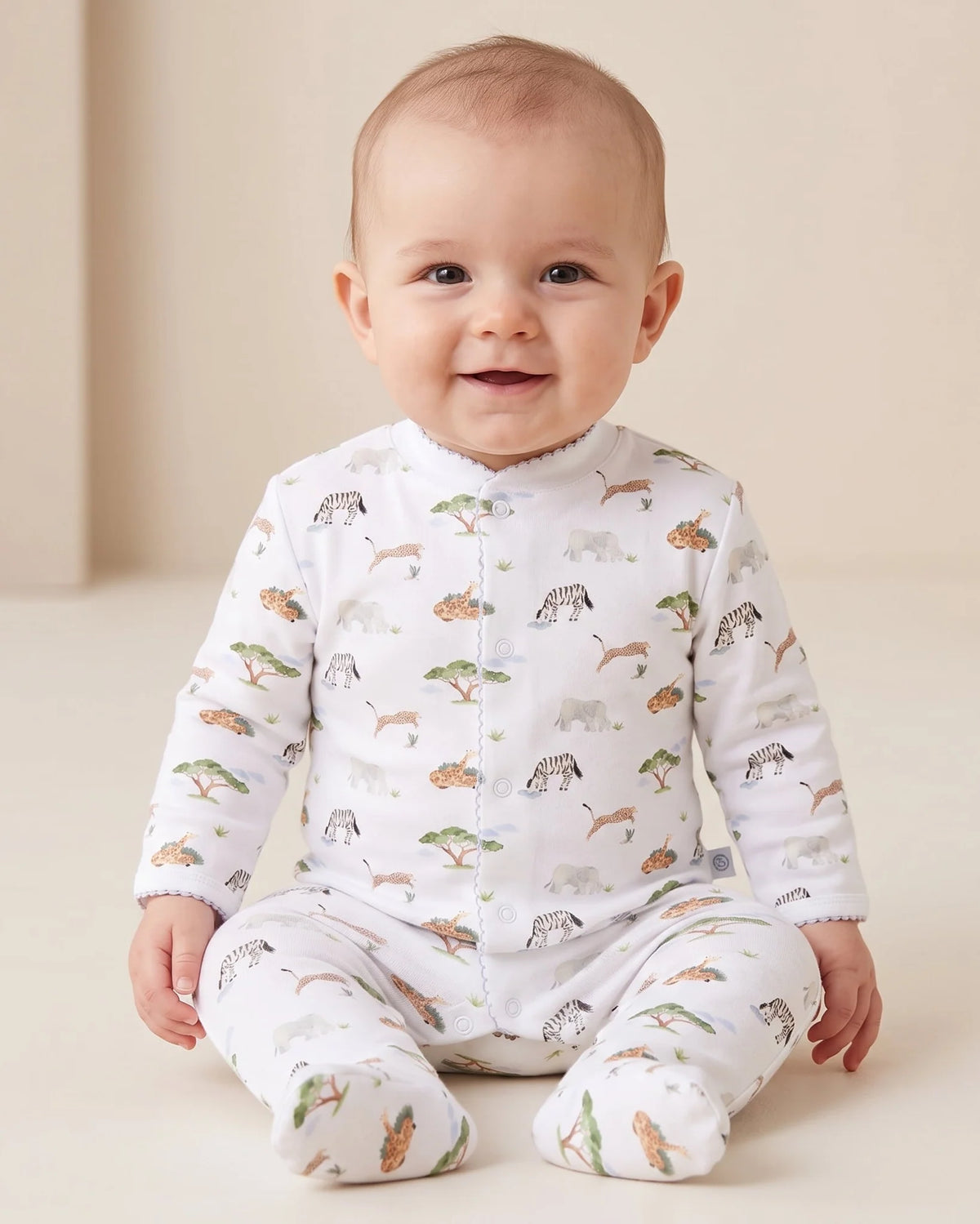 Savana Pima One-Piece Pajamas
