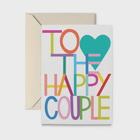 Happy Couple Greeting Card