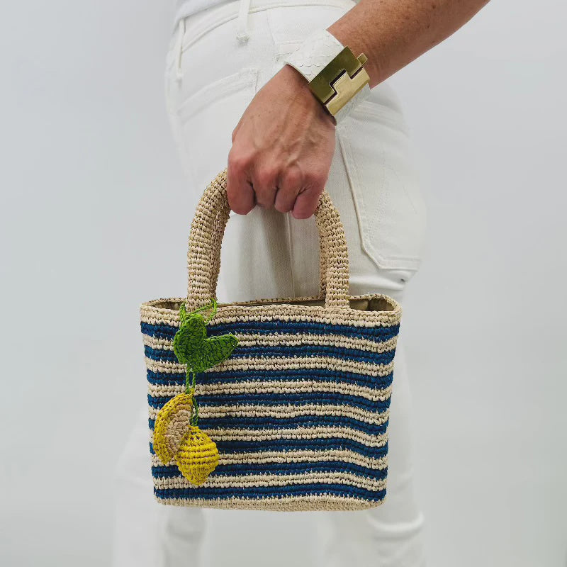 Mini Mae Raffia Bag