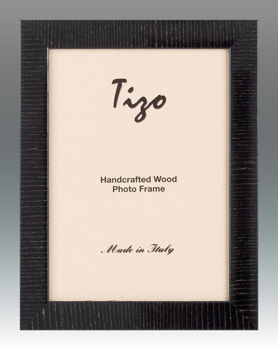 Black Glossy Wood Frame