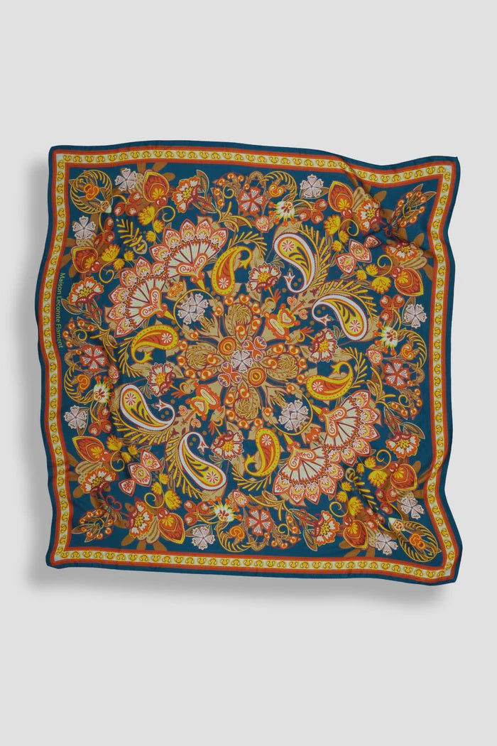 Volcanique Orange Scarf