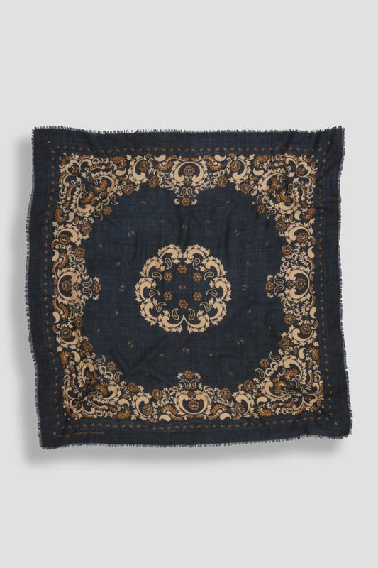 Bandana Flowers Scarf